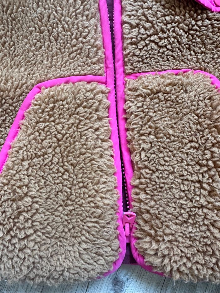 Veste Teddy polaire chaude Zara fille 3/4 ans - photo numéro 3
