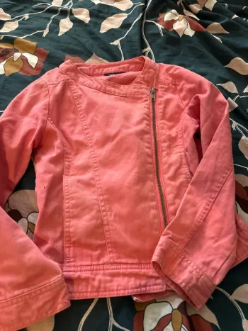 Veste jean fille