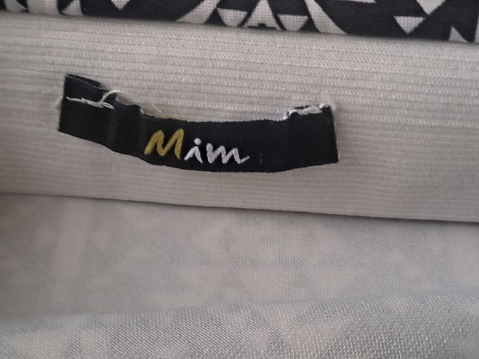 Jupe courte noir blanche MIM Taille M - photo numéro 5