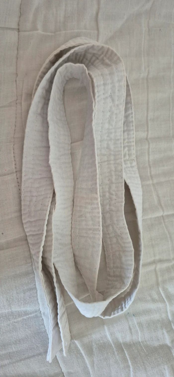 Kimono de karaté / sports de combat avec ceinture blanche outshock / décathlon - photo numéro 9