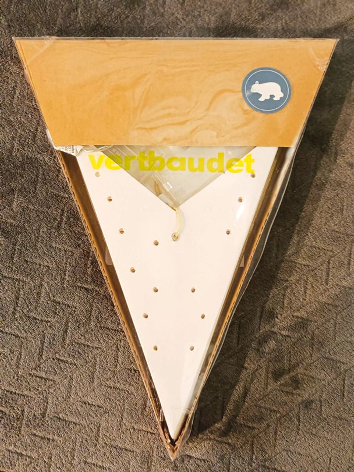 Joli Duo d'étoiles lumineuses Vertbaudet Blanc/Doré Neuves - photo numéro 5