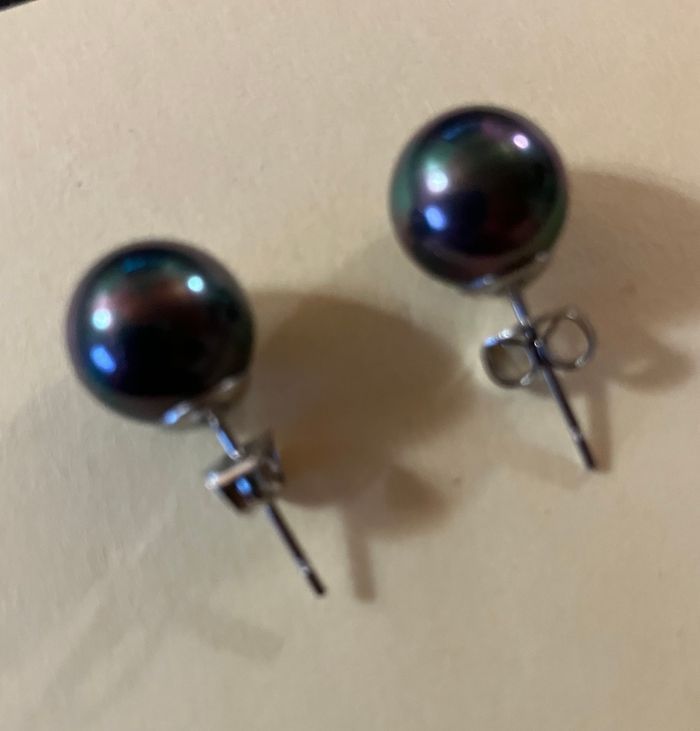Boucles Aria noir - Neuves - photo numéro 2