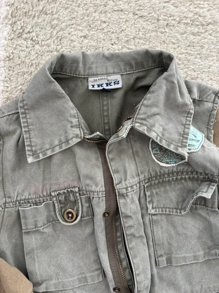 Veste ikks kaki 5 ans - photo numéro 2