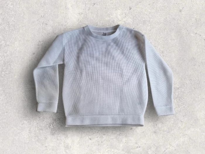 Top blanc & Other Stories manches longues transparent taille 34