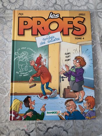 BD les profs tome 4 rentrée des artistes