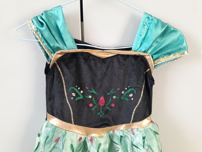 Déguisement robe verte et noire taille 140  ( 10 ans )  Vogue Fashion - photo numéro 3