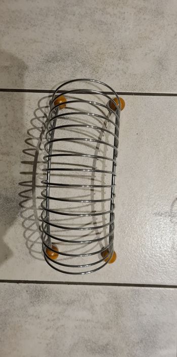 Porte cd métal et bois