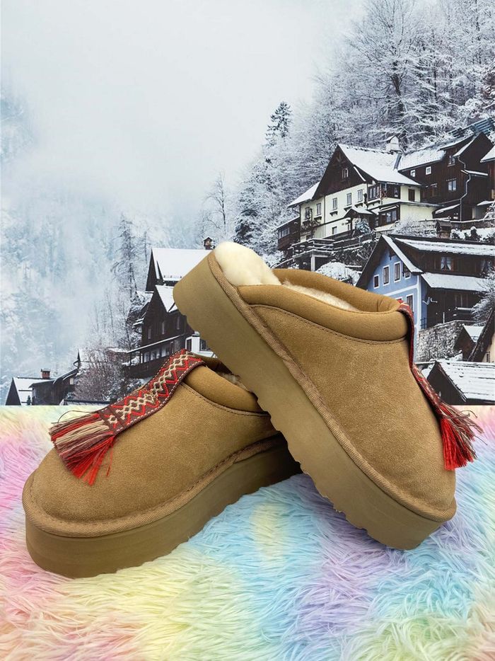 Pantoufles d'hiver UGG Tazzle, couleur châtaigne, pointure 39 - photo numéro 5