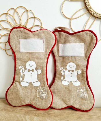 Chaussette de Noël personnalisable avec prénom