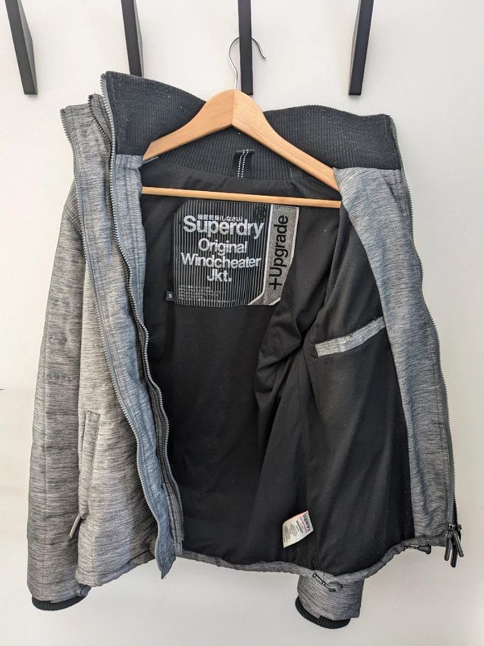 Manteau Superdry gris S - photo numéro 3