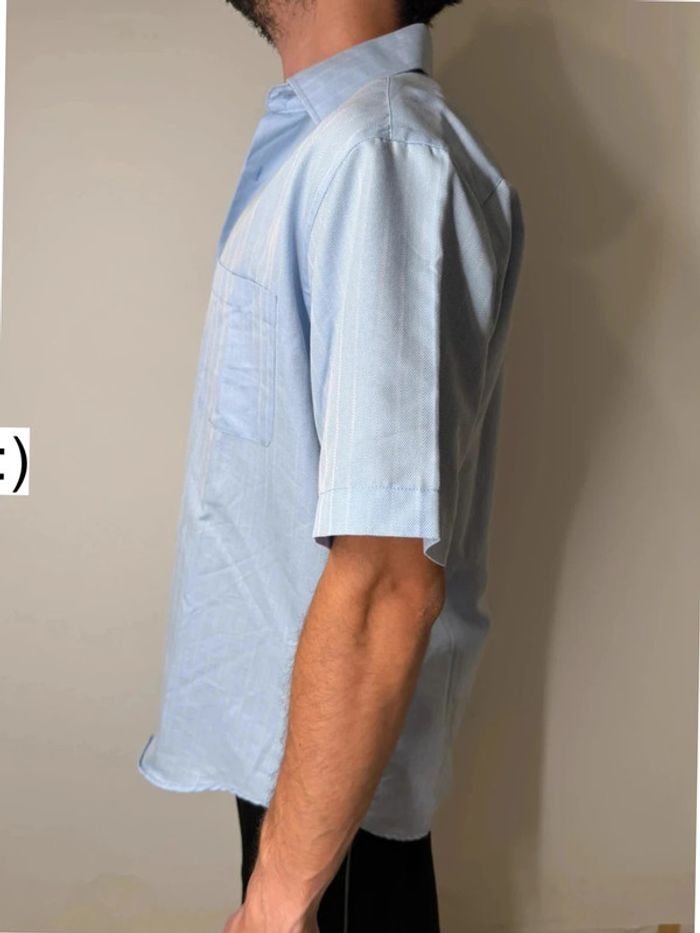 Chemise homme Yves Dorsay tour de cou 39-40 taille 3 bleu ciel - photo numéro 4