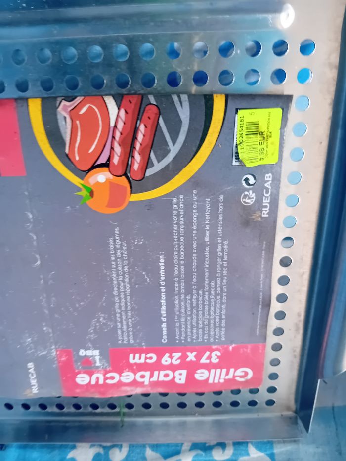 Grille barbecue 37x29cm neuf - photo numéro 3