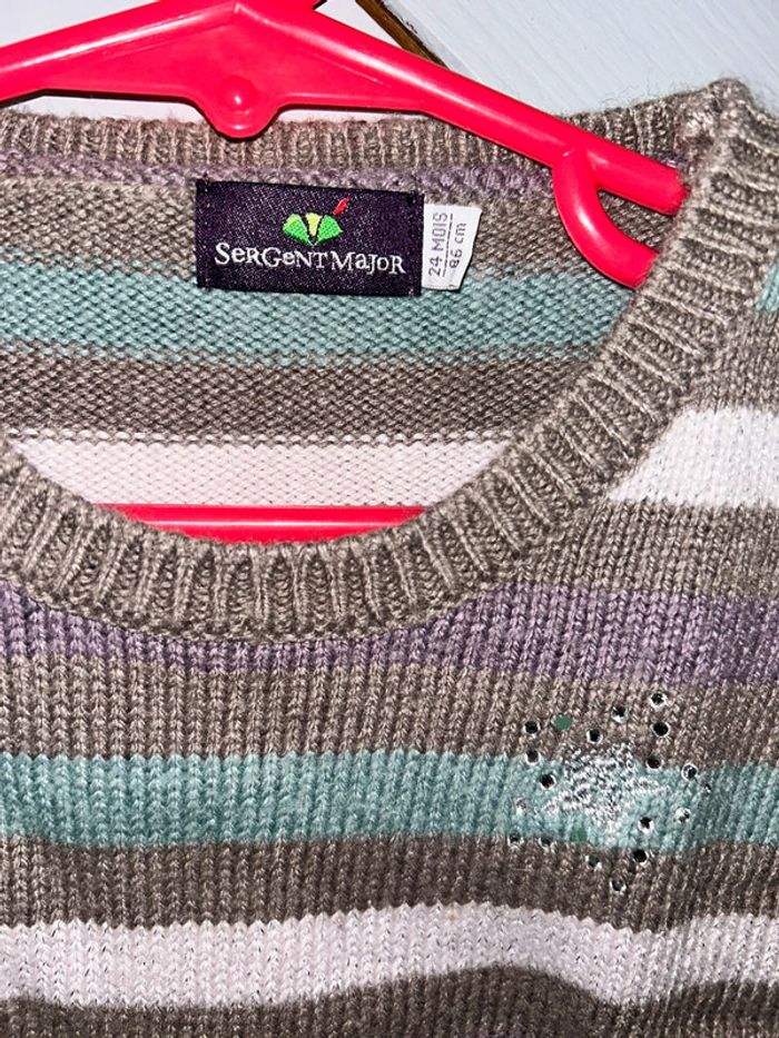 Polo manches courtes sergent major 24 mois. - photo numéro 3