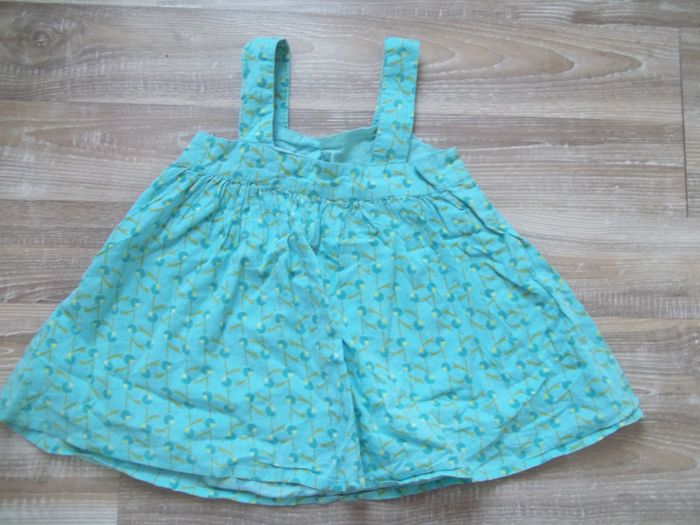 Top à bretelle turquoise graphique La Redoute Création 114 cm - photo numéro 4