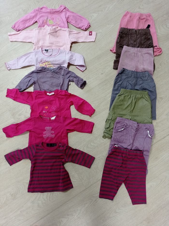 Lot vêtements fille 6 mois - photo numéro 2