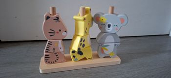 Jeu en bois Animaux Vertbaudet 