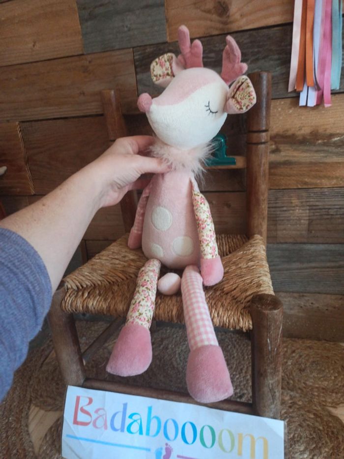 Peluche musicale biche faon la galleria 50cm tbe - photo numéro 5