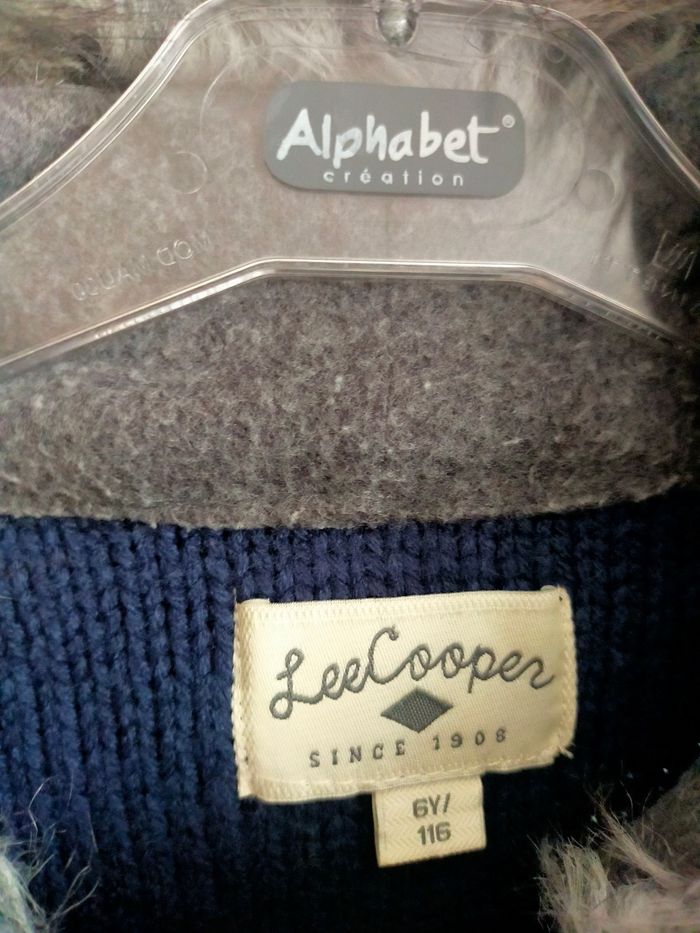 Gilet à capuche Lee Cooper taille 6 ans - photo numéro 3