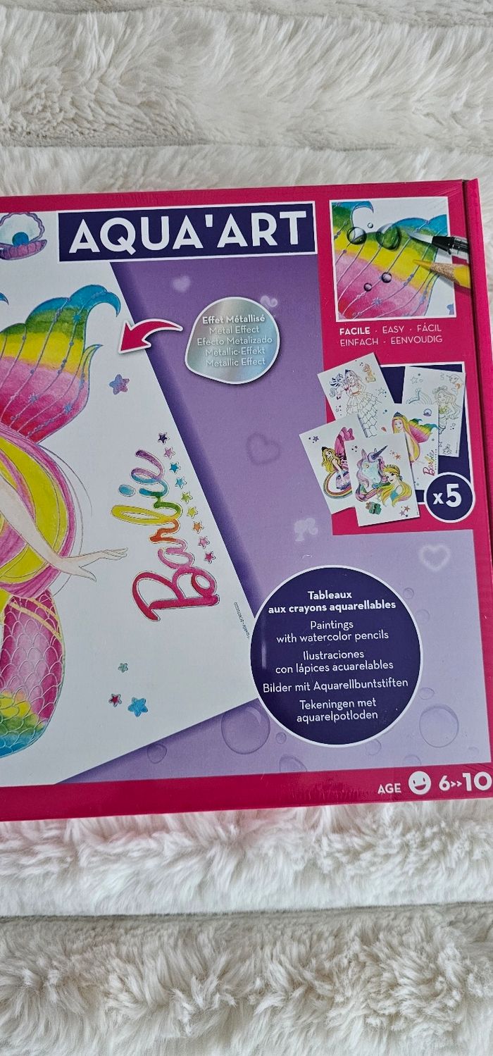 Aqua'Art Barbie Maped créative 6 ans Neuf - photo numéro 3