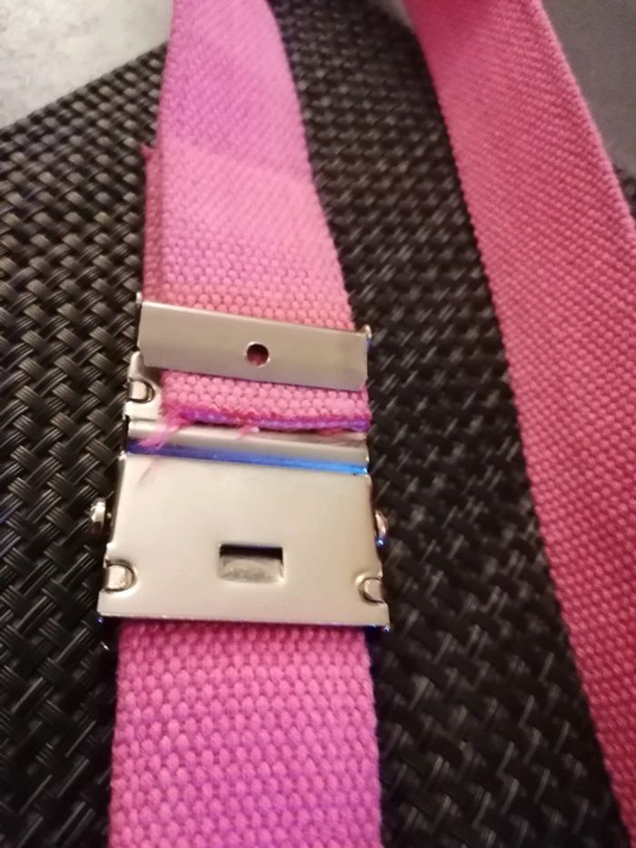 Ceinture tissu femme/fille 105cm réglable tbe - photo numéro 3