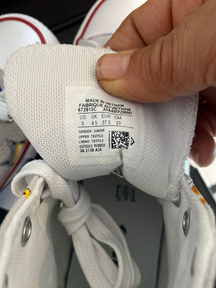 Converse high petit renard au ski taille 37,5 - photo numéro 5