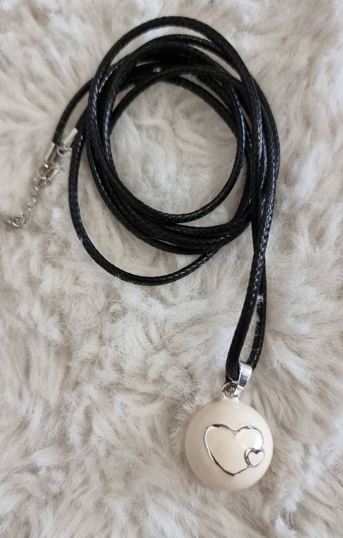 🤍 Bola de grossesse élégant – double cœur – moment magique avec bébé 🤍 - photo numéro 2