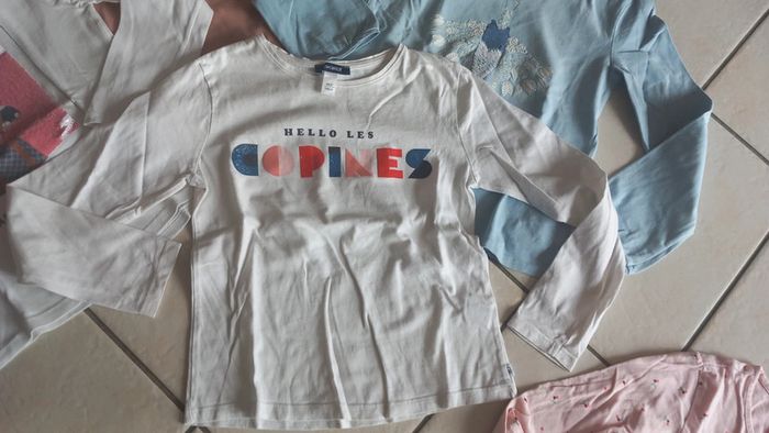 Lot de 9 Tee shirts fille 8 ans tbe - photo numéro 10