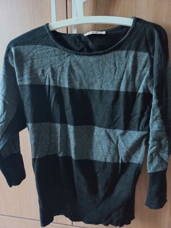 Pull Camaïeu manches chauve souris 3/4 M