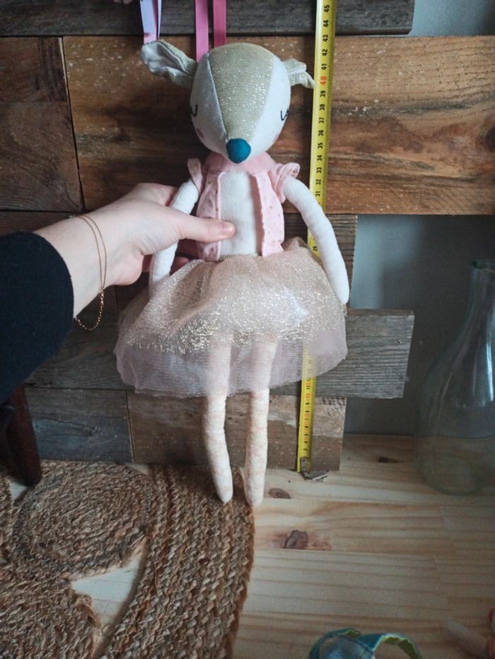 Peluche biche Irina la danseuse Cades Amadeus tbe - photo numéro 4