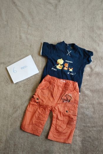 Lot ensemble pantalon + haut