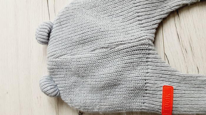 Vêtement garçon bonnet gris tête monstre Décathlon 41 - 51 cm - photo numéro 4