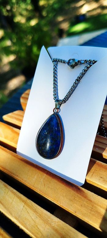 Collier Chamanique Authentique en Lapis-lazuli 💫Mémoire des Rites Anciens