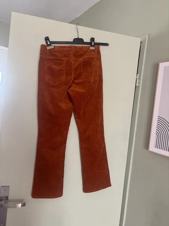 Pantalon velours flare - photo numéro 5