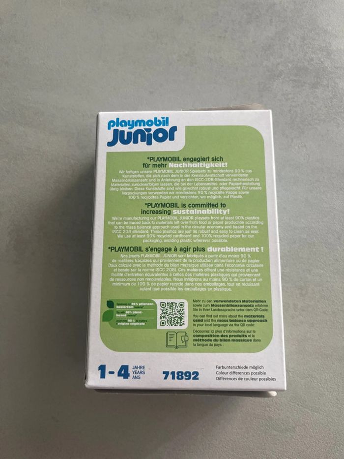 Playmobil Junior - Set junior garçon et dinosaure - photo numéro 2