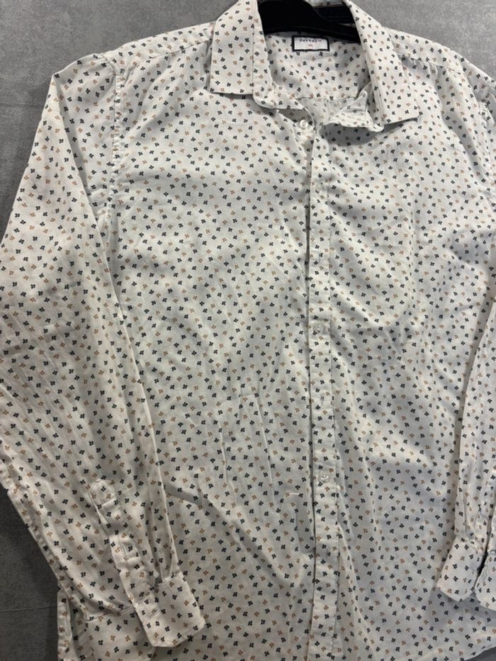 Chemise à motif blanche Devred Taille XXL - photo numéro 2
