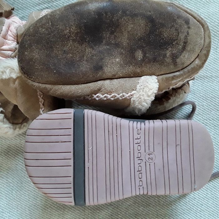 Chaussures mocassins bébé fille pointure 21 - photo numéro 3
