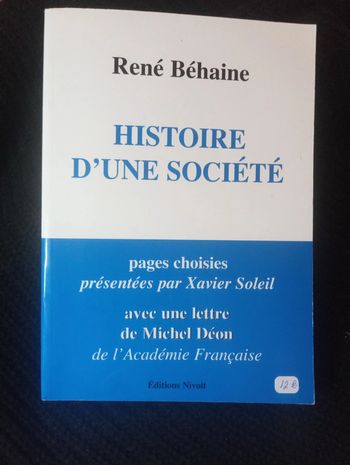 René Béhaine - Histoire d'une société
