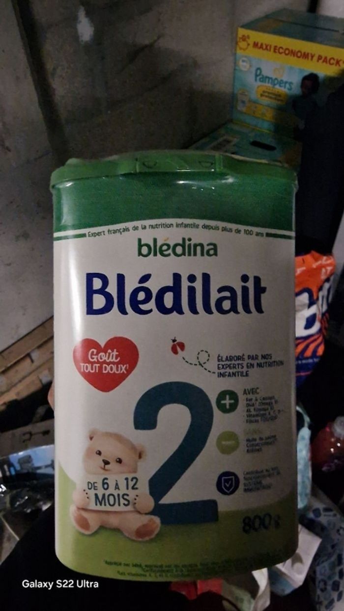 Lait infantile  bledilait 2eme age