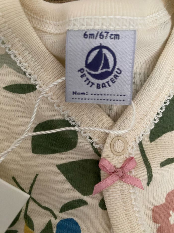 Pyjama Petit Bateau Neuf 6 mois - photo numéro 3