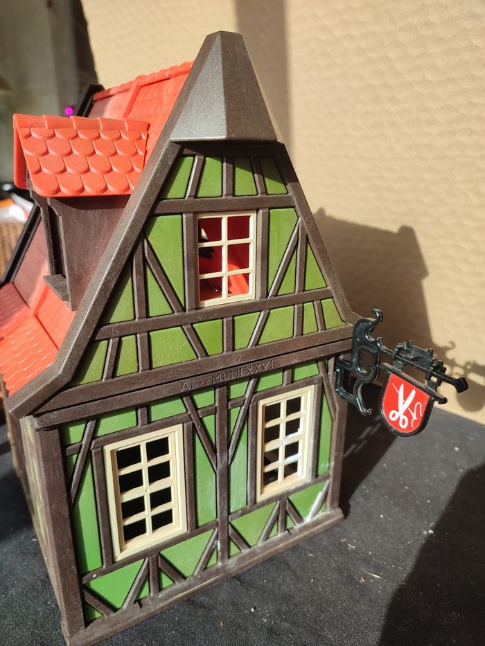 Playmobil 3440 maison médiévale tailleur - photo numéro 2