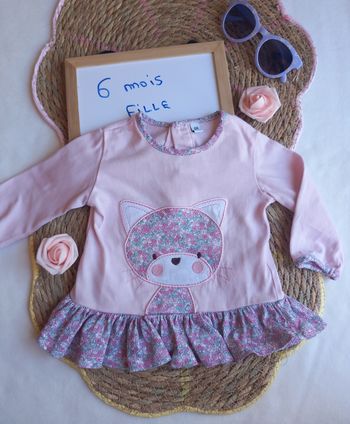 Blouse fine fille 👧 6 mois