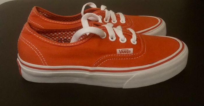 Baskets toile »Vans »corail - photo numéro 4