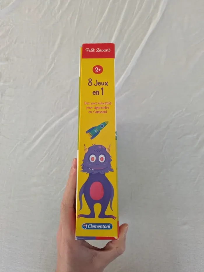 Coffret Éducatif Clementoni "Petit Savant" - 8 Jeux en 1 - Dès 3 ans - photo numéro 2