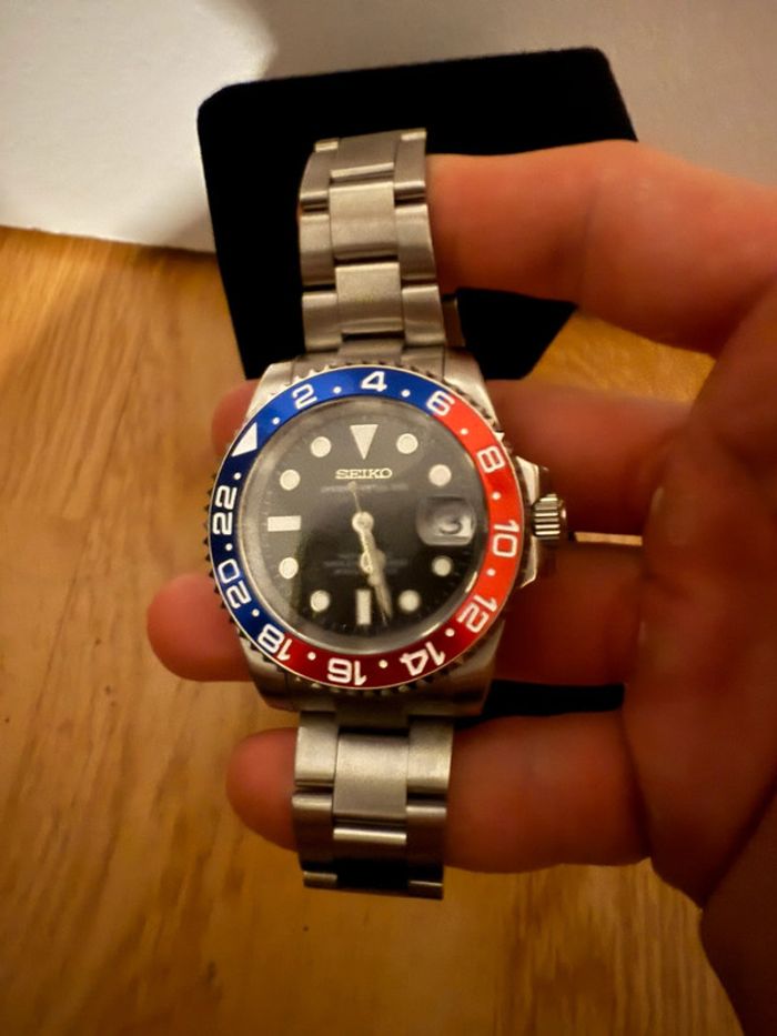 Montre Seiko Mod Pepsi - photo numéro 8