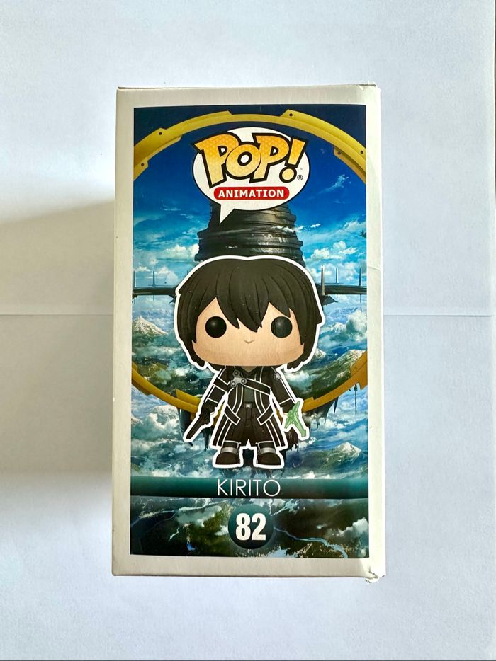 Figurine Funko Pop Kirito numéro 82 Sword Art Online - photo numéro 4