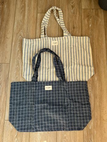 Lot tote bag octobre Sézane
