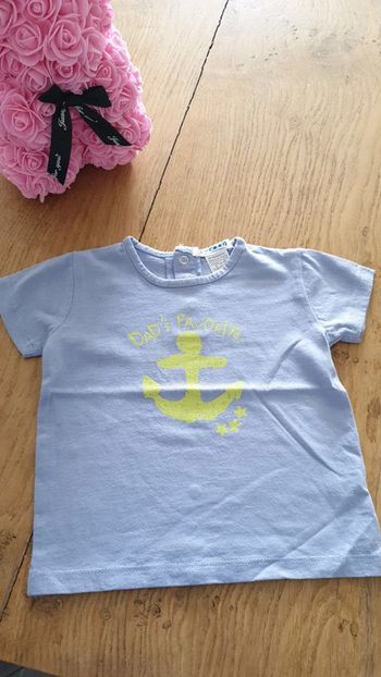 T-shirt manches courtes 9/12m