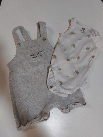 Ensemble body/salopette