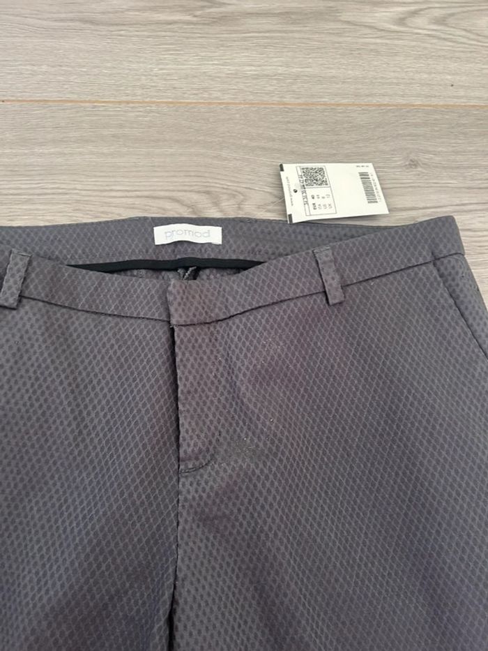 Pantalon droit gris neuf - photo numéro 2