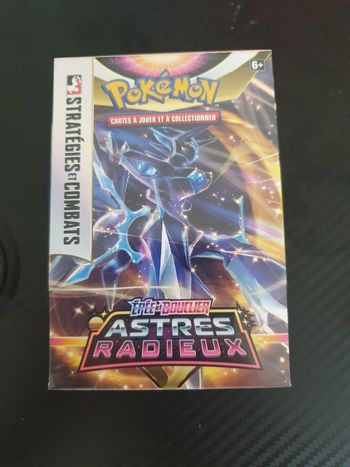 Kit ap pokemon astres radieux eb10 4 boosters + carte stamp